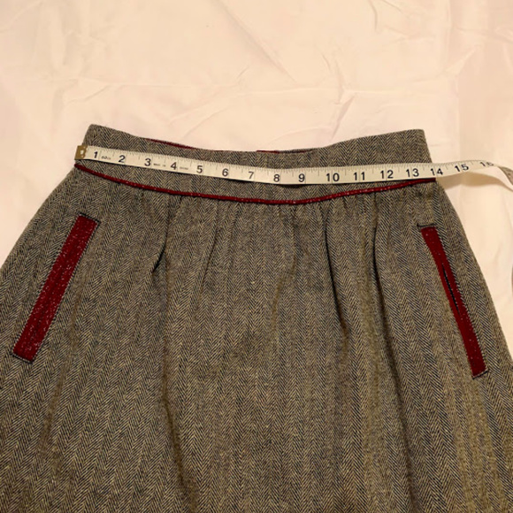 Women's Superdry Herringbone Skirt Size S NWT - Picture 6 of 7